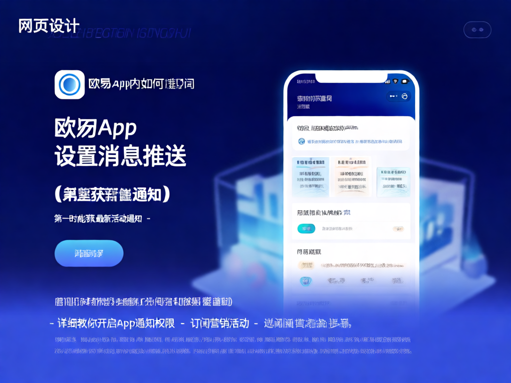 欧易App消息推送设置示意图